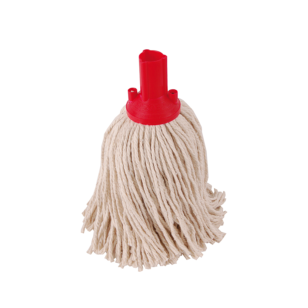 Exel 12PY 200gm Mop Head - Pack of 10 Red