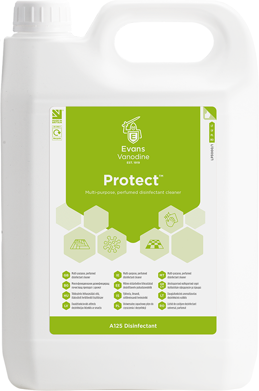 Evans Protect Disinfectant Cleaner (FOOD SAFE) 5ltr