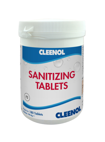 Cleenol Sanitising Chlorine Tablets 180tabs